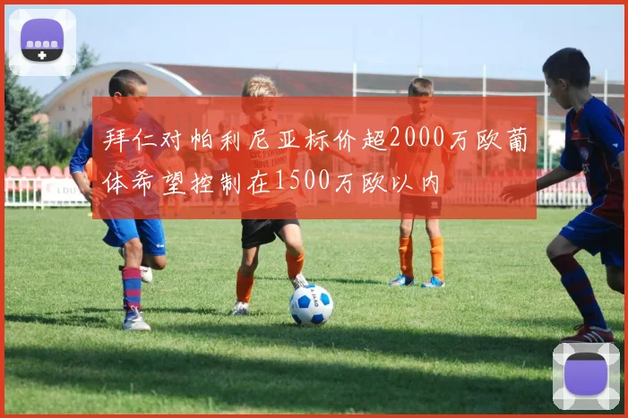 拜仁对帕利尼亚标价超2000万欧葡体希望控制在1500万欧以内